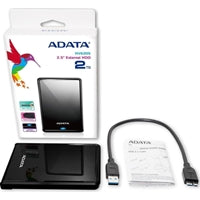 Adata HV620S 4TB USB 3.1 2.5 Inch Portable External Hard Drive, Black Adata HV620S 4TB USB 3.1 2.5 Inch Portable External Hard Drive, Black